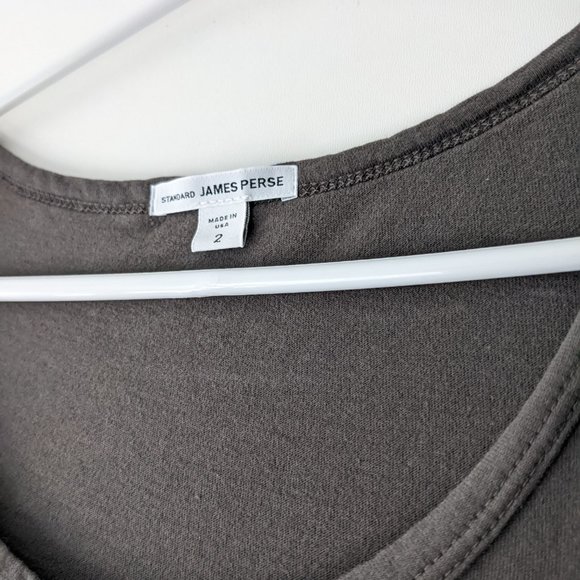 James Perse Sleeveless Tank Mini Swing Dress Grey Size Medium - Picture 9 of 13